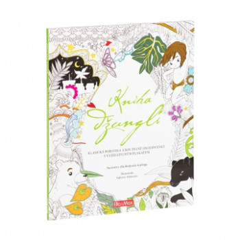 Kniha džunglí, klasická pohádka a kouzelné omalová