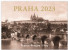 Nástěnný kalendář Praha 2023