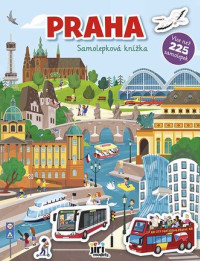 Praha - Samolepková knížka