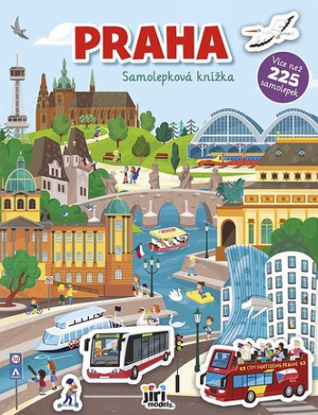 Praha - Samolepková knížka