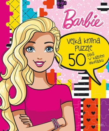 Barbie - Velká kniha puzzle 