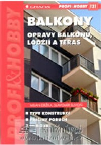 Balkony, opravy balkonů,lodžií a teras