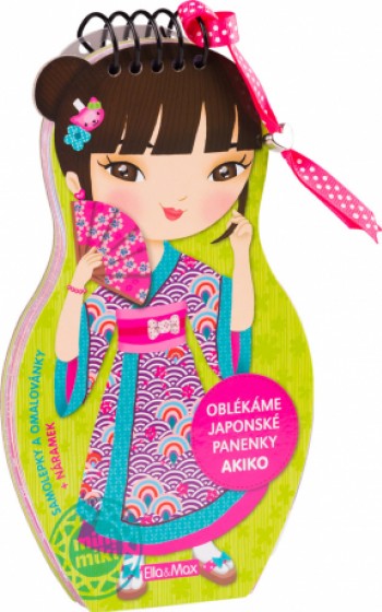Oblékáme japonské panenky AKIKO