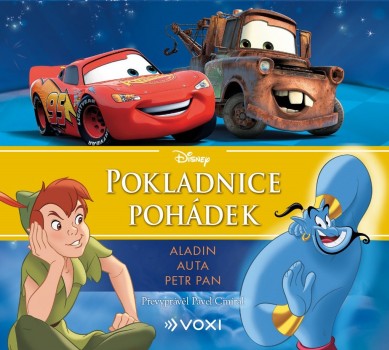 Disney - Aladin, Auta, Petr Pan (audiokniha pro dě