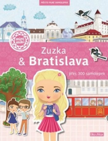 Zuzka a Bratislava - 250 samolepek