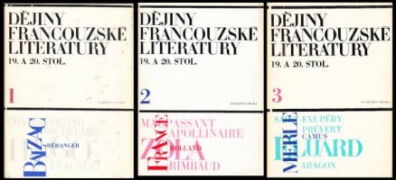ANT Dějiny francouzské literatury 19. a 20. stol