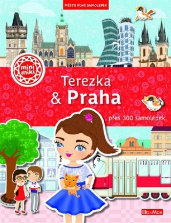 Terezka a Praha - 250 samolepek