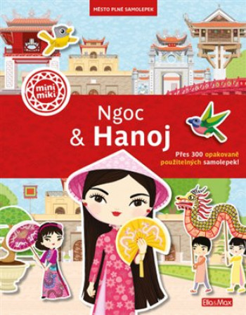 Ngoc a Hanoj - 300 samolepek