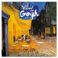 Poznámkový kalendář Vincent van Gogh 2023, 30 × 30
