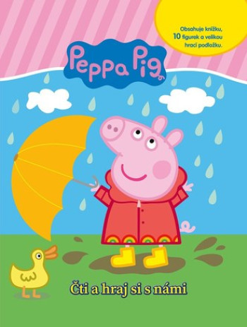Peppa Pig - Čti a hraj si s námi (10 figurek)