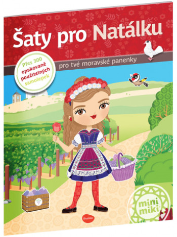 Šaty pro Natálku - 300 samolepek